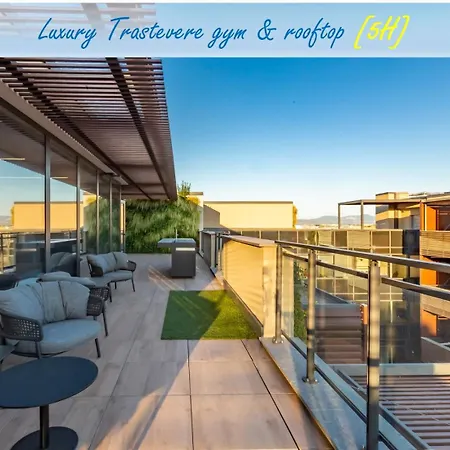 Apartamento Luxury Trastevere Gym & Rooftop 5h *